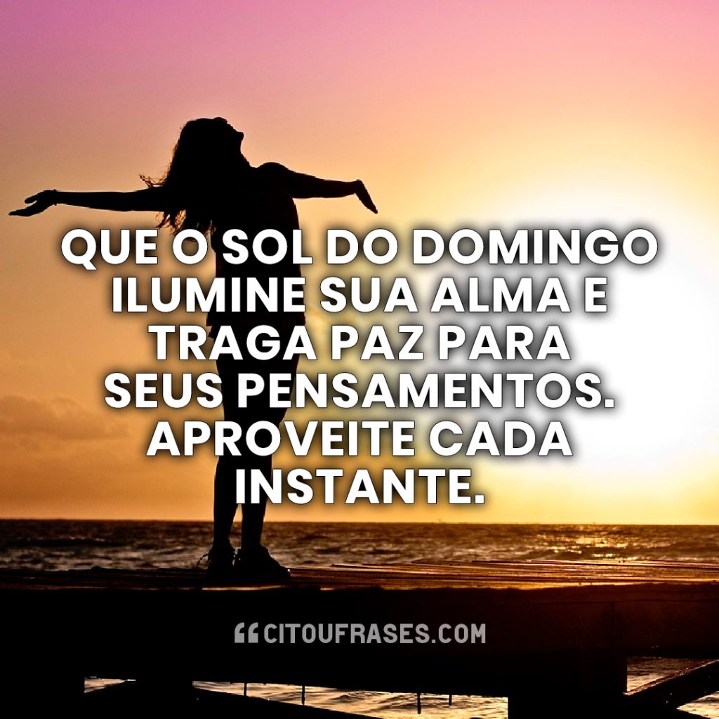 Mensagens de Bom dia Domingo