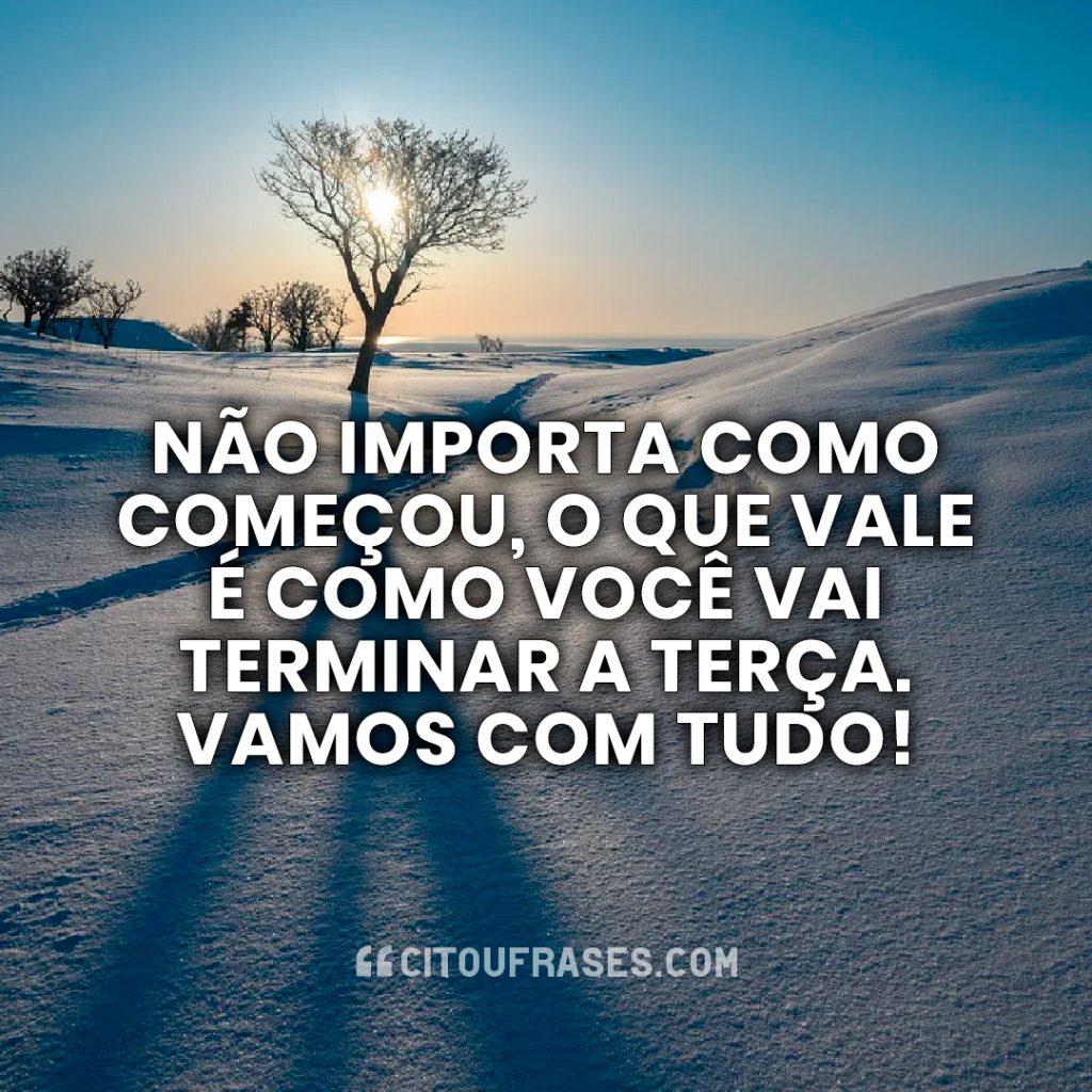 Boa Tarde Terça-Feira